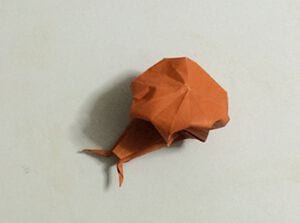 Origami Squid: Two Ways to Fold a Three-Dimensional Squid