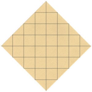 Masked 8x8 Matrix Origami Base