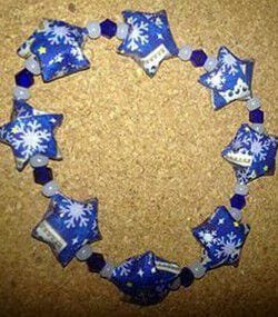 Origami Lucky Star Bracelet
