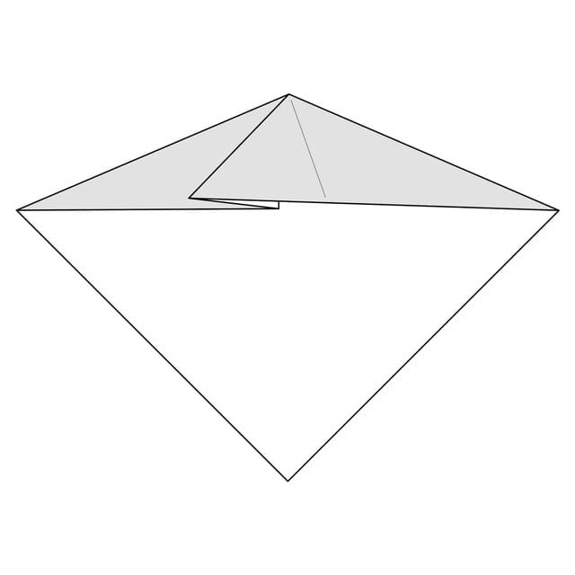 Rabbit Ear Fold