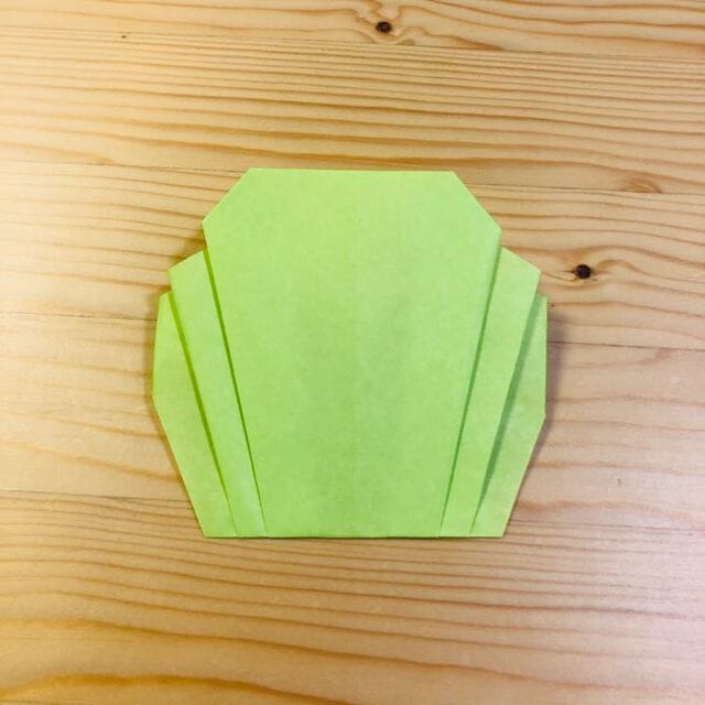 How to Fold an Origami Cabbage (Easy Vegetable Model)
