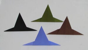 Origami Witch Hat