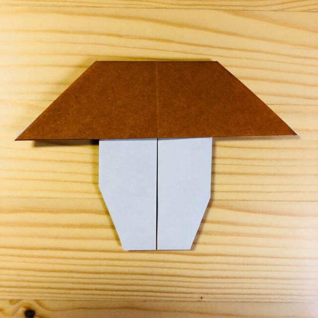 How to Fold an Origami Mushroom