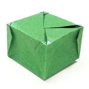 How to Fold a Closed Square Origami Box (Step-by-Step)