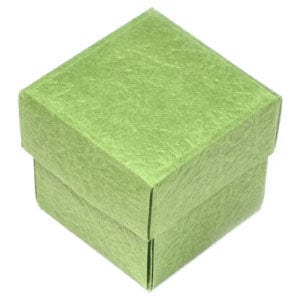 Lid For An Origami Open Cube