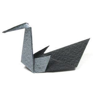 How to Fold a Cute Origami Swan