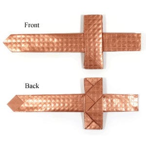 Easy Origami Sword