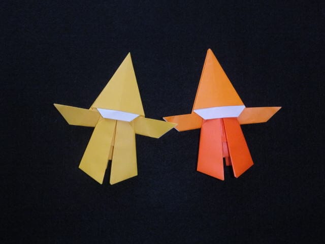 How to Fold an Origami Fairy (Cute Paper Doll)