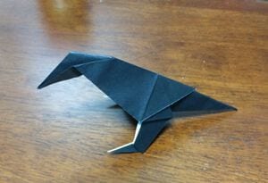 How to Fold an Origami Crow