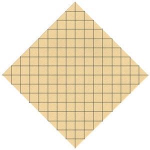 Masked 16x16 Matrix Origami Base