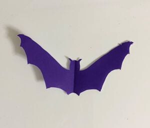 Halloween Bat Paper Cut
