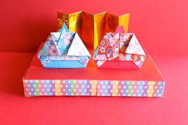 How to Fold Origami Hina Dolls (Female & Male)