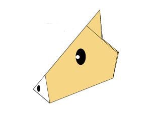 How to Fold an Easy Origami Horse Face